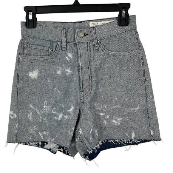 Rag & Bone Shorts Maya high rise reverse tie dye size 24 - Picture 1 of 7